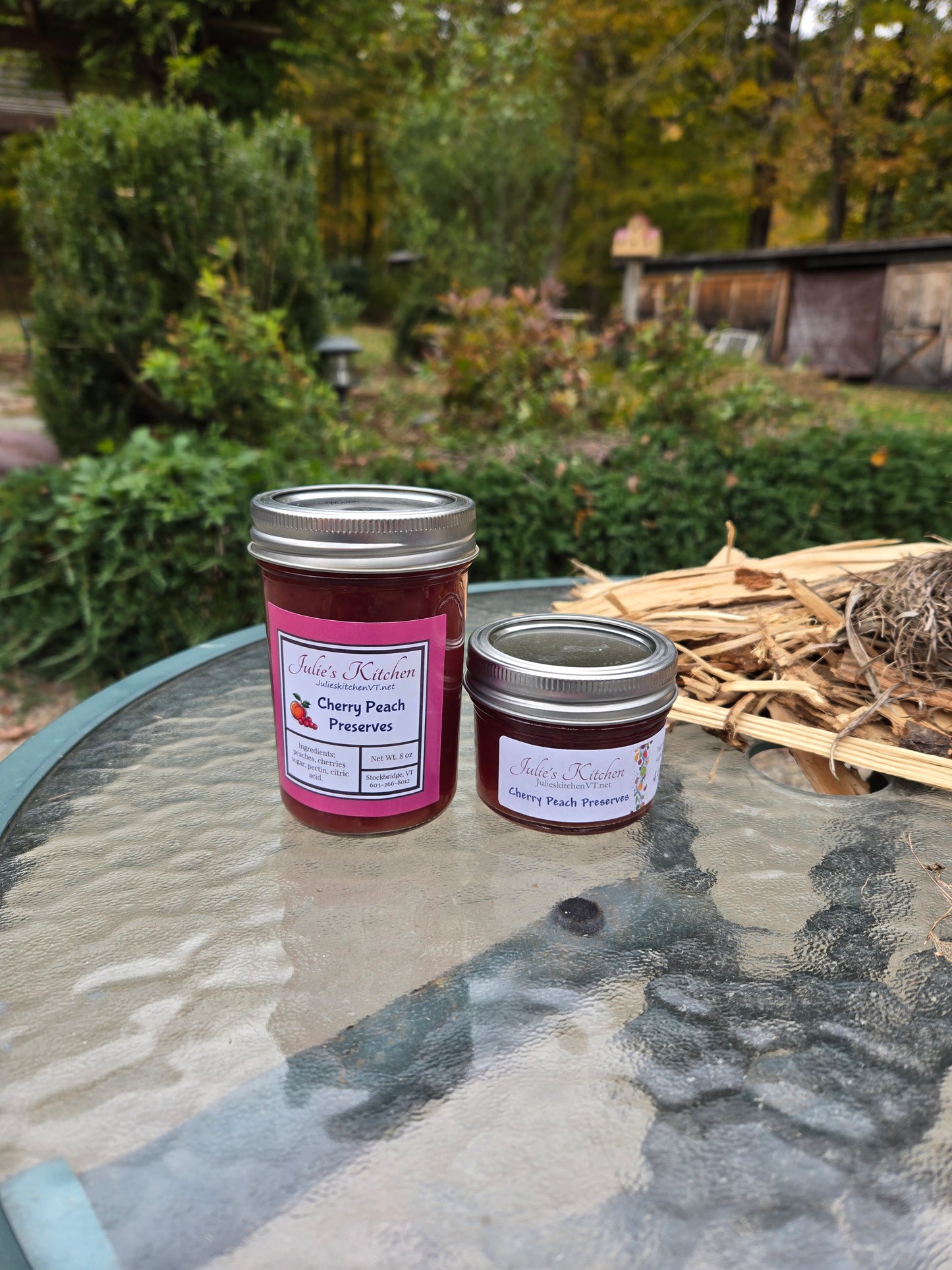 Cherry Peach Preserves