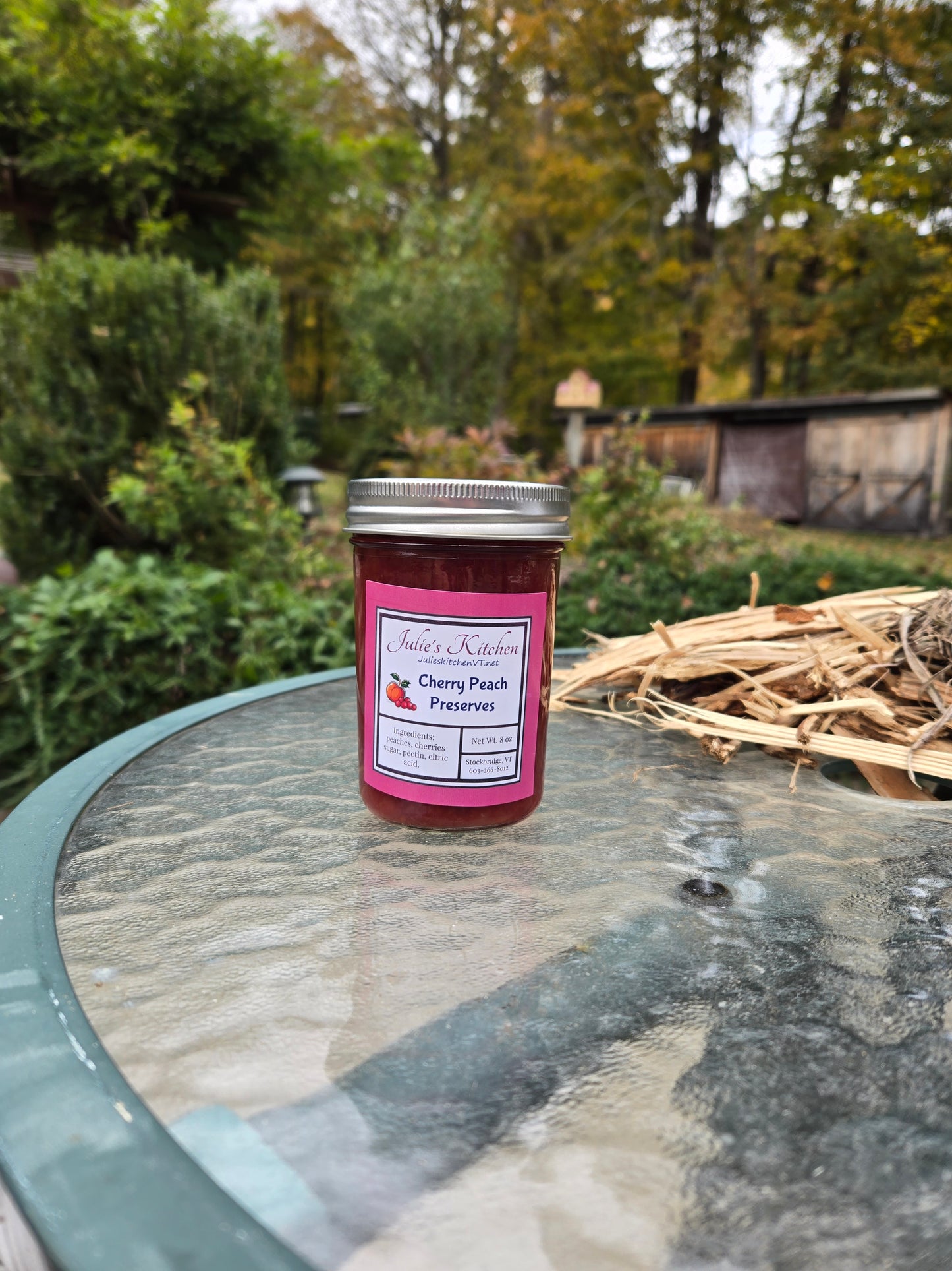 Cherry Peach Preserves