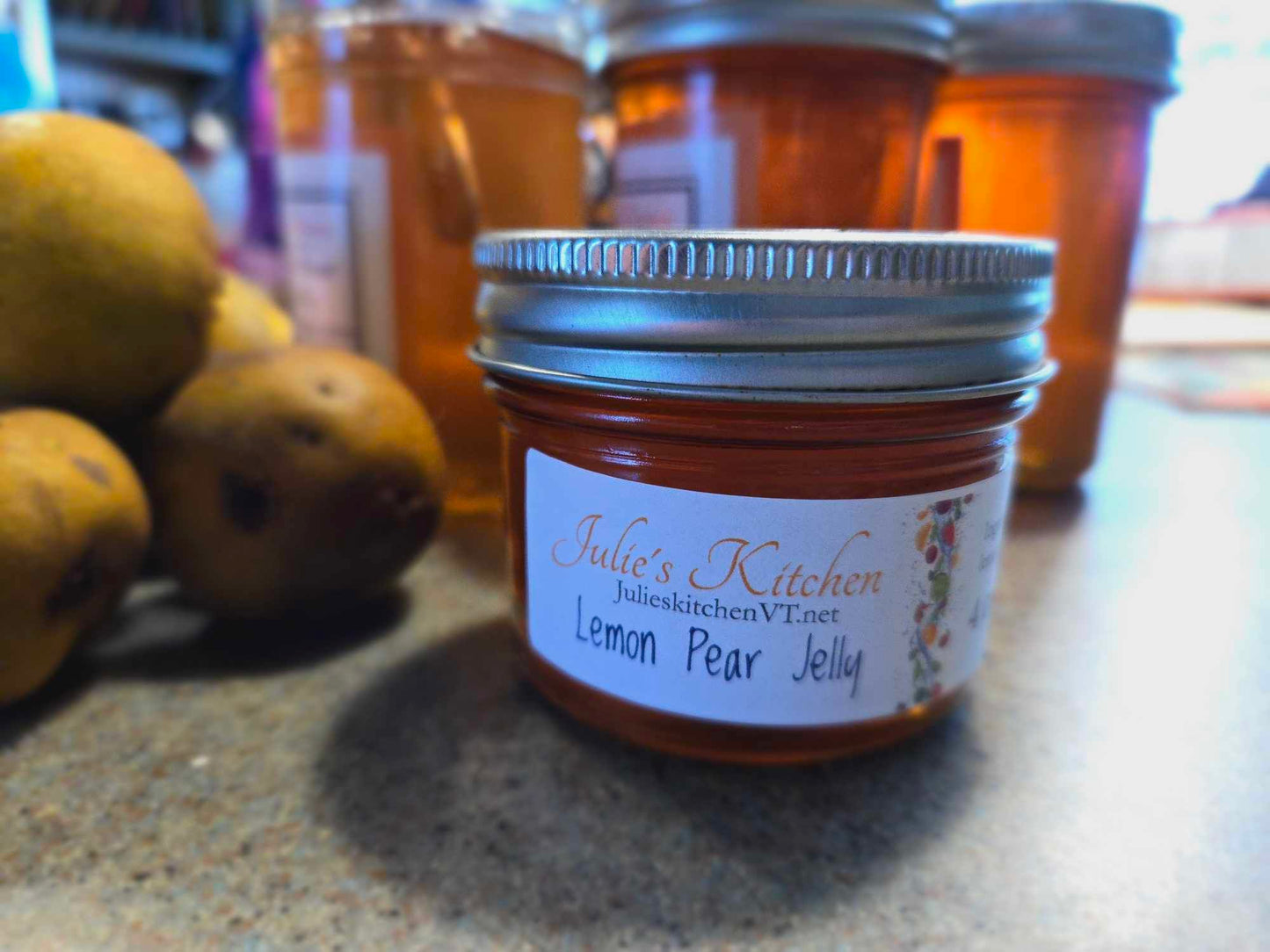 Lemon Pear Jelly