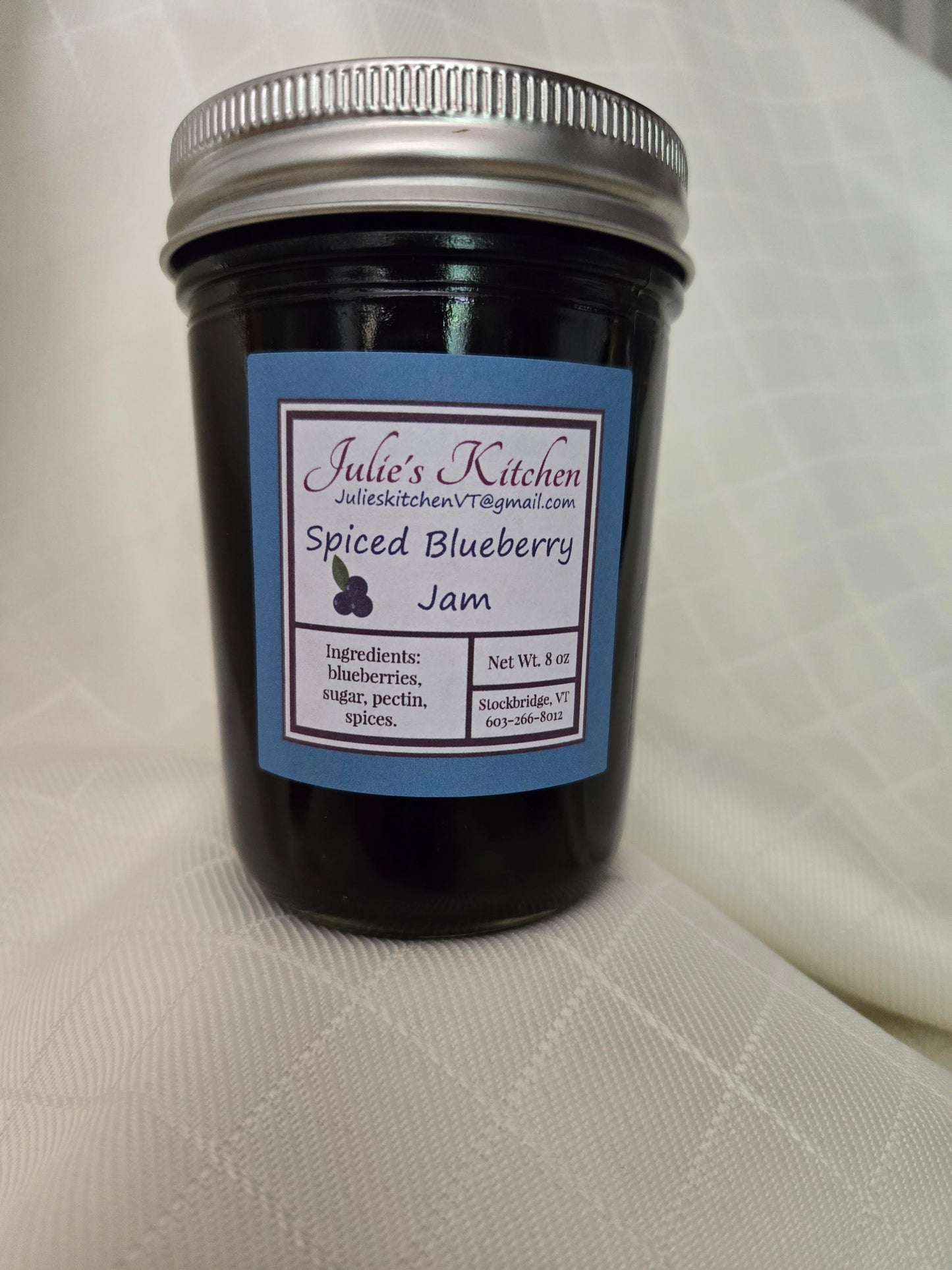 Spiced Blueberry Jam